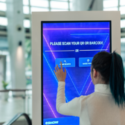 Person at eShow Kiosk_Small