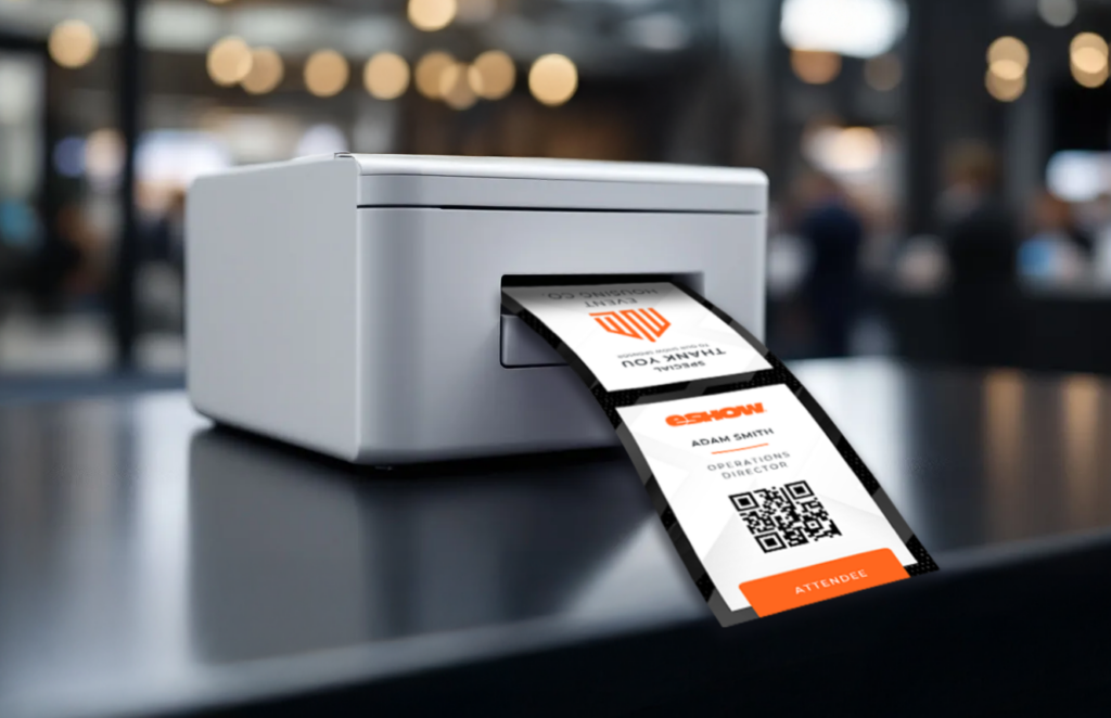 eShow badge printer